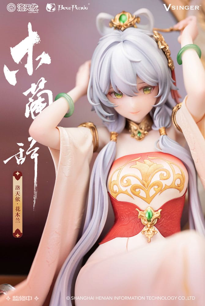Vsinger Luo Tianyi PVC Statue 1/6 Luo Tianyi The Ballad of Mulan Ver. 29 cm Scalefiguren Yokina