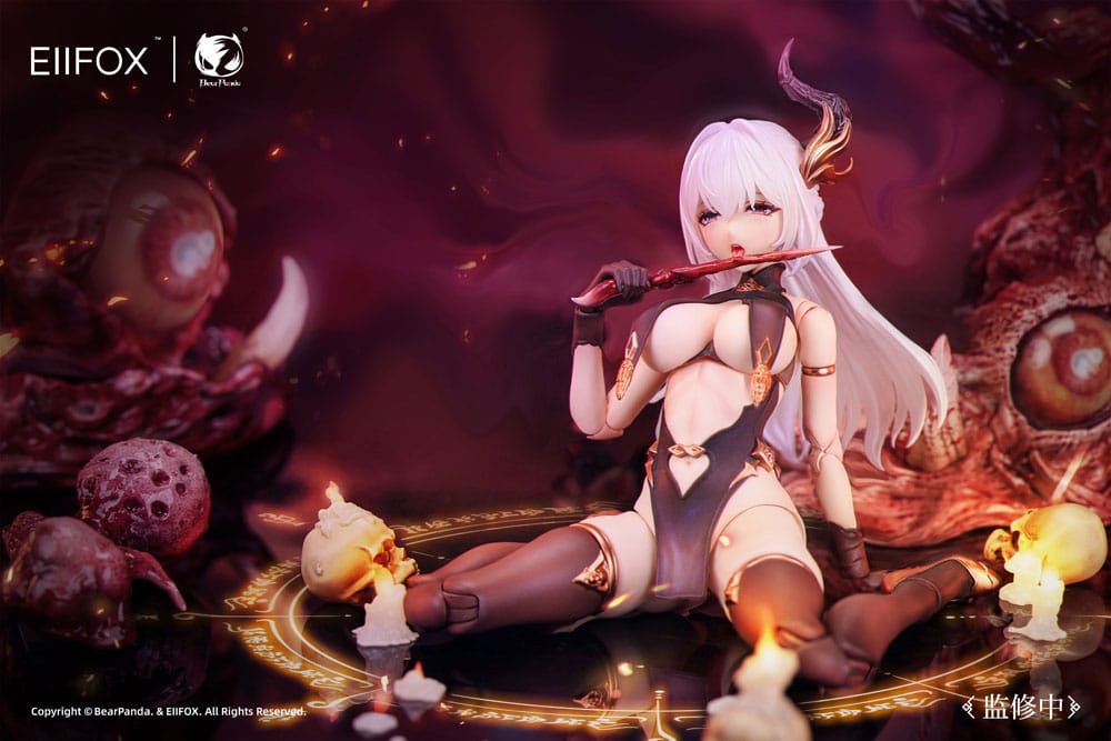 Original Character Actionfigur 1/12 Hua Xia Shen Gui Hua Pi 16 cm Figmas Yokina