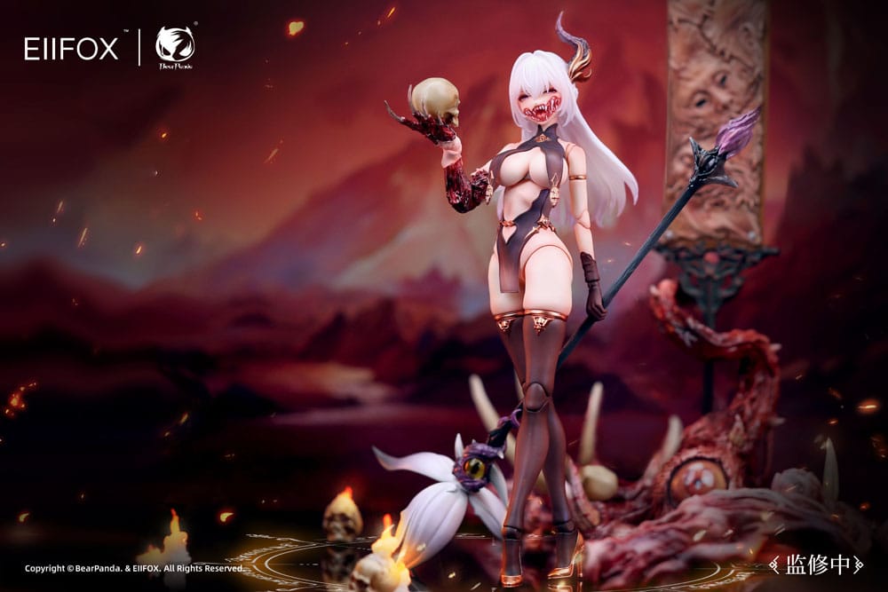 Original Character Actionfigur 1/12 Hua Xia Shen Gui Hua Pi 16 cm Figmas Yokina
