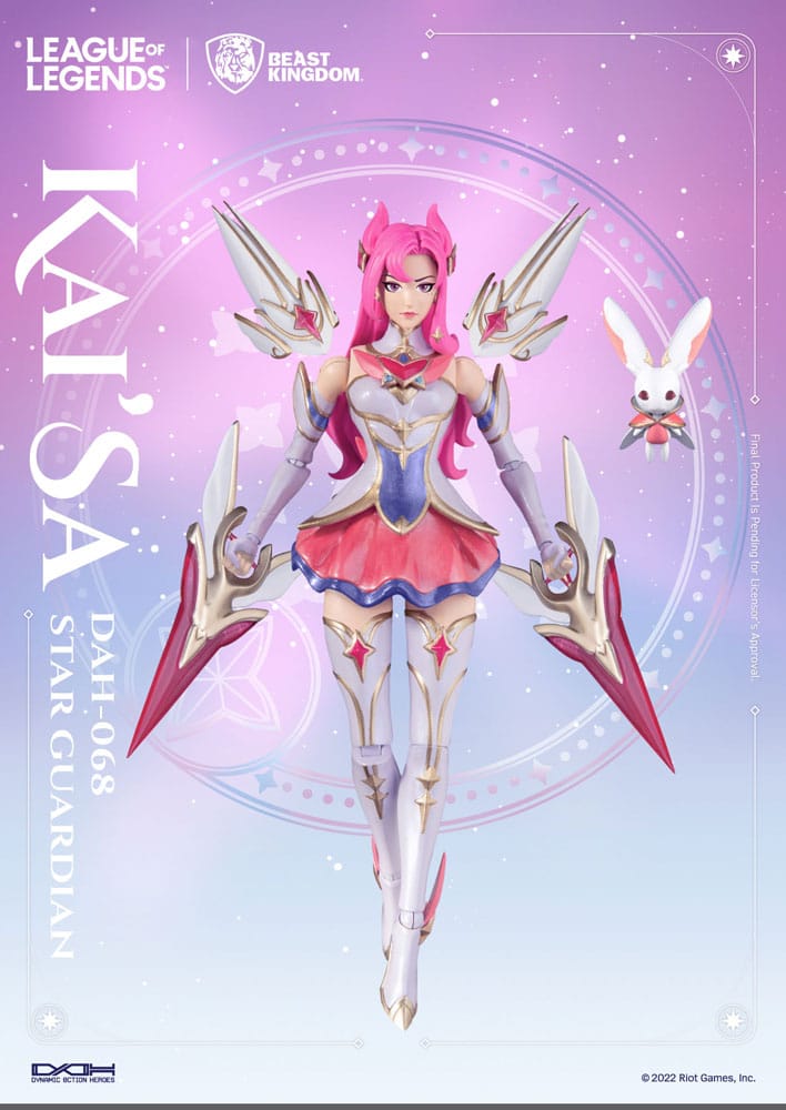League of Legends Dynamic 8ction Heroes Actionfigur 1/9 Star Guardian Kai'Sa 19 cm Figmas Yokina
