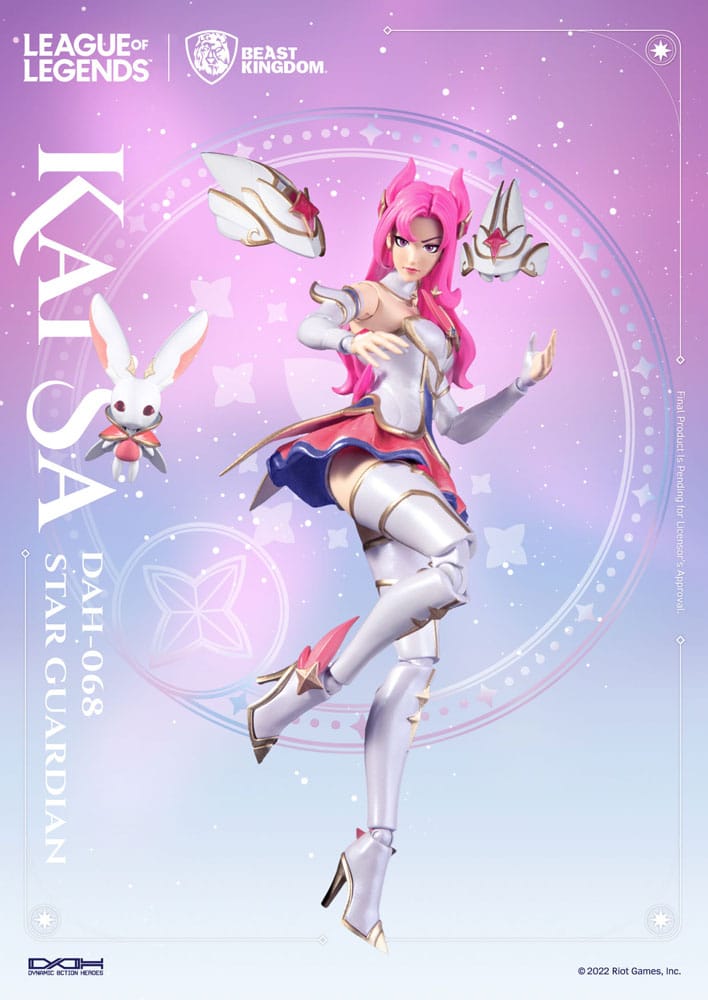 League of Legends Dynamic 8ction Heroes Actionfigur 1/9 Star Guardian Kai'Sa 19 cm Figmas Yokina
