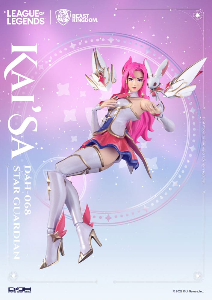 League of Legends Dynamic 8ction Heroes Actionfigur 1/9 Star Guardian Kai'Sa 19 cm Figmas Yokina