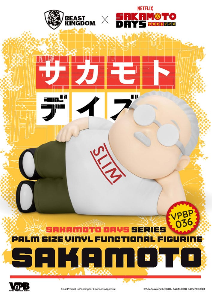 Sakamoto Days Piggy Vinyl Spardose Taro Sakamoto 14 cm Spardose Yokina