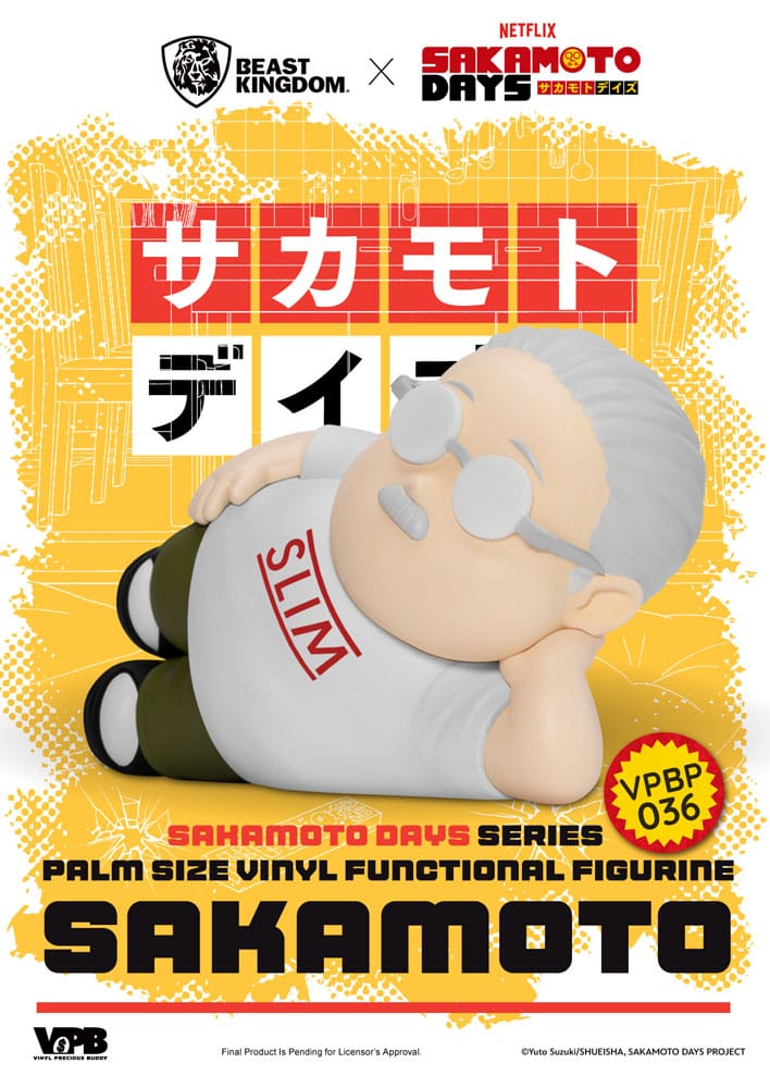 Sakamoto Days Piggy Vinyl Spardose Taro Sakamoto 14 cm Spardose Yokina