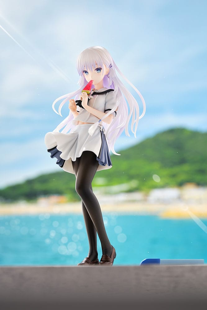 Summer Pockets REFLECTION BLUE PVC Statue 1/7 Shiroha Naruse 24 cm Scalefiguren Yokina