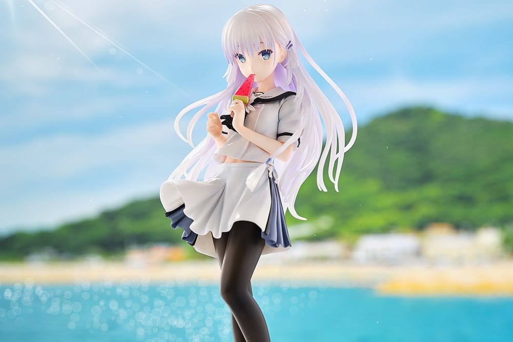 Summer Pockets REFLECTION BLUE PVC Statue 1/7 Shiroha Naruse 24 cm Scalefiguren Yokina