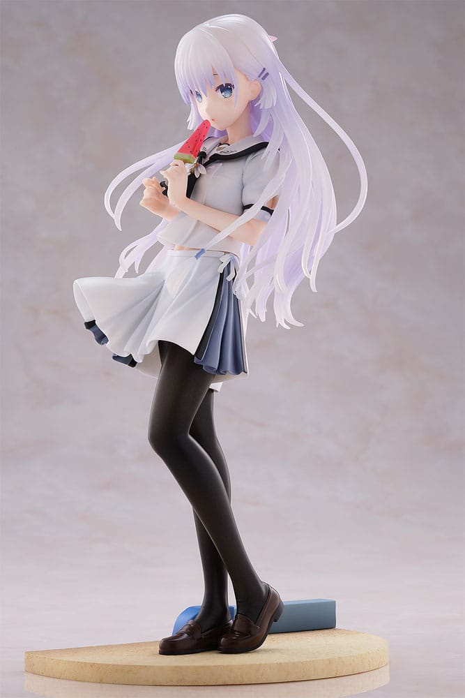 Summer Pockets REFLECTION BLUE PVC Statue 1/7 Shiroha Naruse 24 cm Scalefiguren Yokina