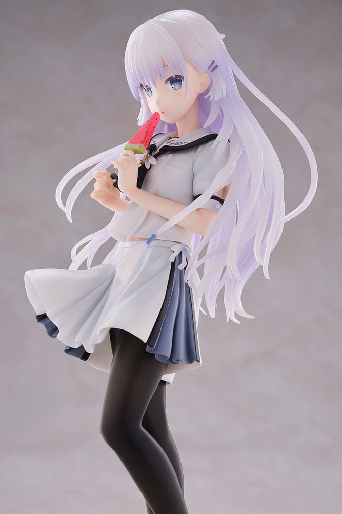 Summer Pockets REFLECTION BLUE PVC Statue 1/7 Shiroha Naruse 24 cm Scalefiguren Yokina