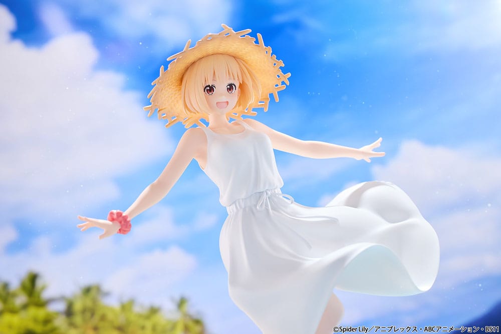 Lycoris Recoil PVC Statue 1/7 Chisato Nishikigi White Dress Ver. 23 cm Scalefiguren Yokina