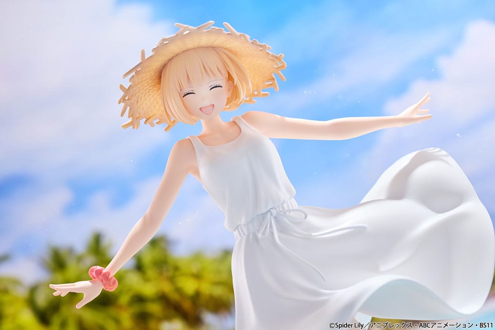 Lycoris Recoil PVC Statue 1/7 Chisato Nishikigi White Dress Ver. 23 cm Scalefiguren Yokina