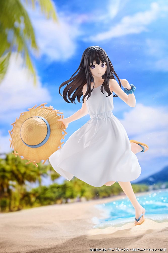 Lycoris Recoil PVC Statue 1/7 Takina Inoue White Dress Ver. 23 cm Scalefiguren Yokina