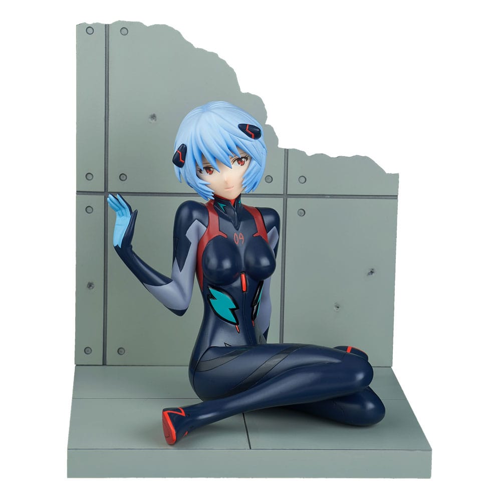 Evangelion 4.0 Final PVC Statue 1/7 Tentative Name Rei Ayanami Plugsuit Ver. New Movie Edition 10 cm Scalefiguren Yokina