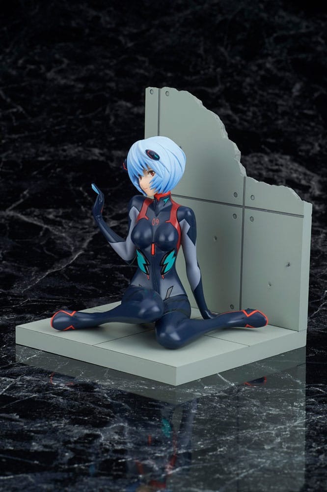Evangelion 4.0 Final PVC Statue 1/7 Tentative Name Rei Ayanami Plugsuit Ver. New Movie Edition 10 cm Scalefiguren Yokina