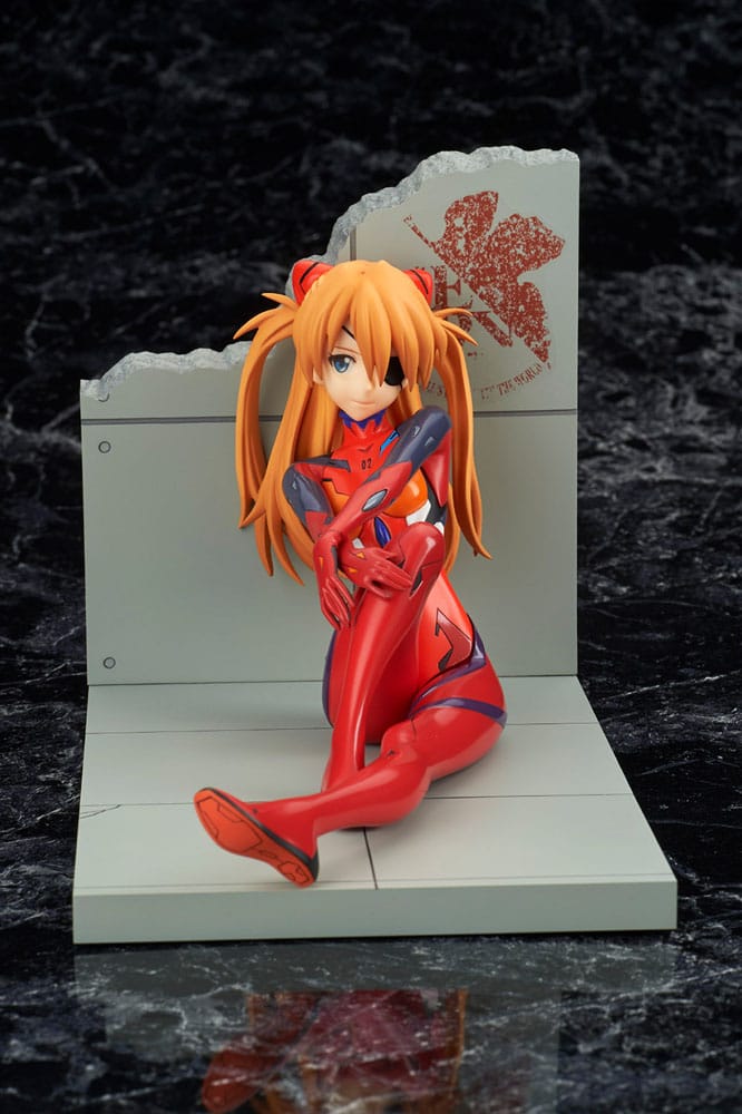 Evangelion 4.0 Final PVC Statue 1/7 Asuka Shikinami Langley Plugsuit Ver. New Movie Edition 11 cm Scalefiguren Yokina