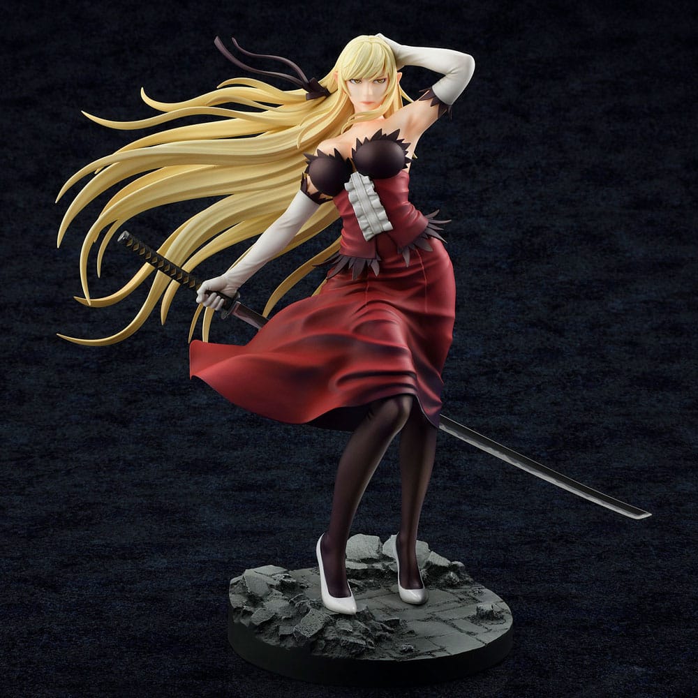 Kizumonogatari PVC Statue 1/7 Kiss-Shot Acerola-Orion Heart-Under-Blade Demon Sword Kokorowatari Ver. 27 cm Scalefiguren Yokina