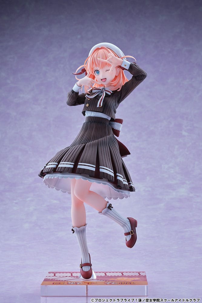 Love Live! Hasuno Sora Jogakuin School Idol Club PVC Statue 1/7 Hinoshita Kaho Fortune Movie Ver. 24 cm