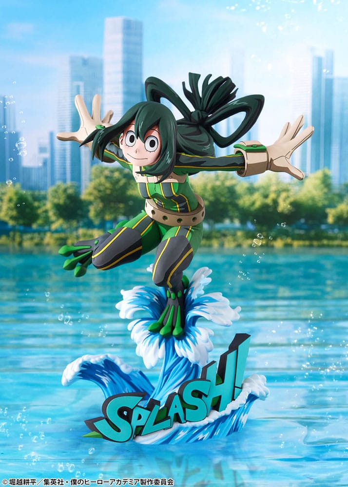 My Hero Academia PVC Statue 1/8 Tsuyu Asui Hero Suit 2D Ver. 20 cm Scalefiguren Yokina