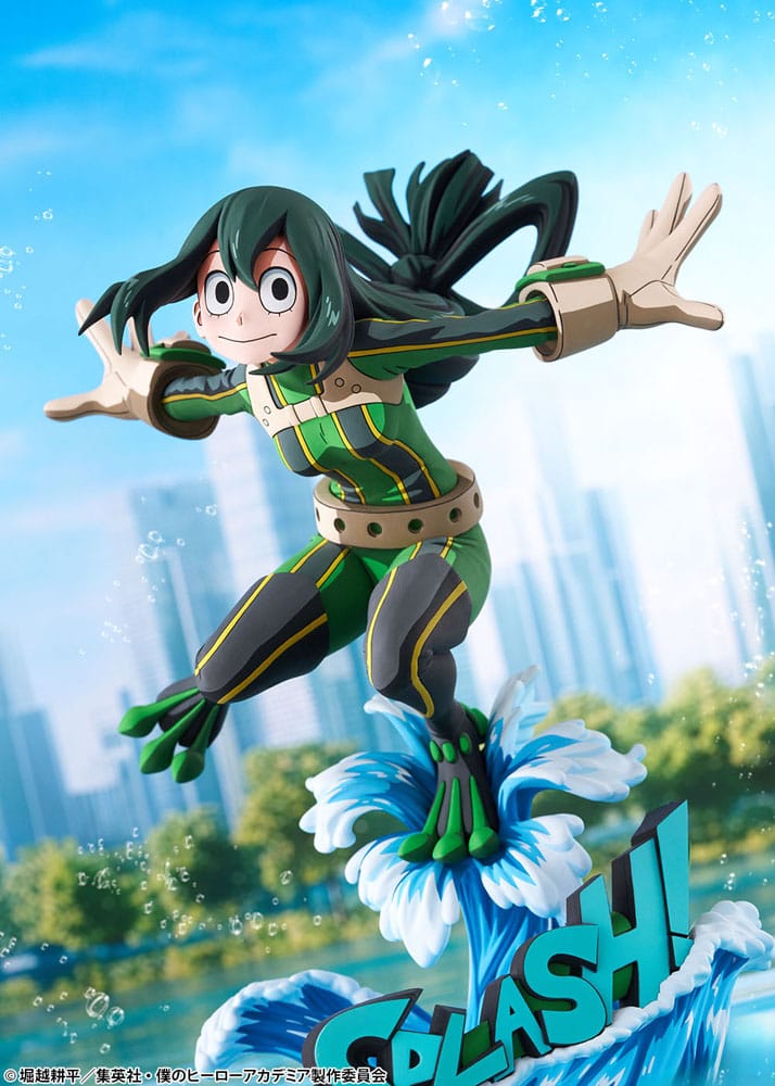 My Hero Academia PVC Statue 1/8 Tsuyu Asui Hero Suit 2D Ver. 20 cm Scalefiguren Yokina