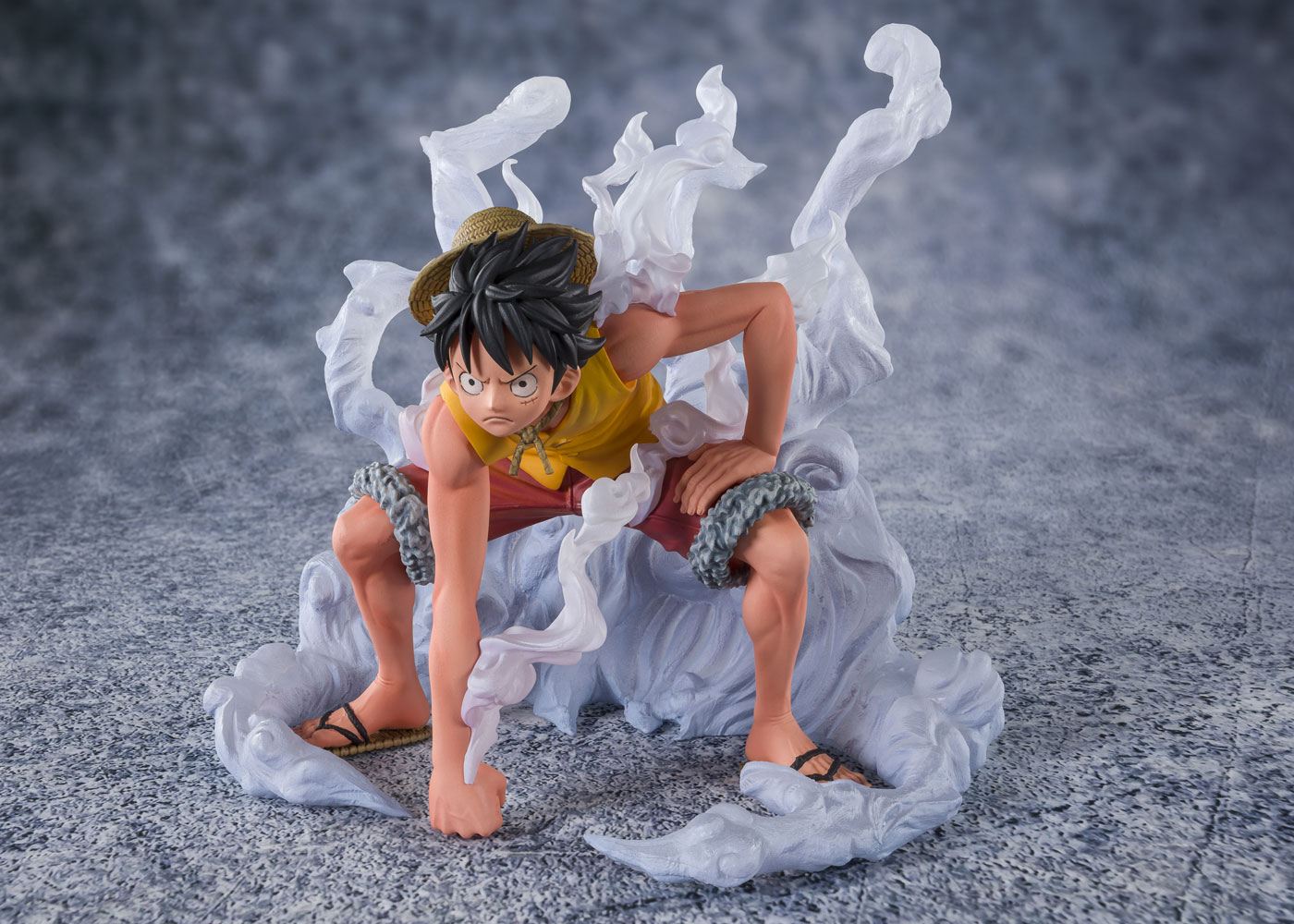 One Piece FiguartsZERO PVC Statue Monkey D. Luffy Gear 2 Summit Battle Reissue 12 cm Prizefiguren Yokina
