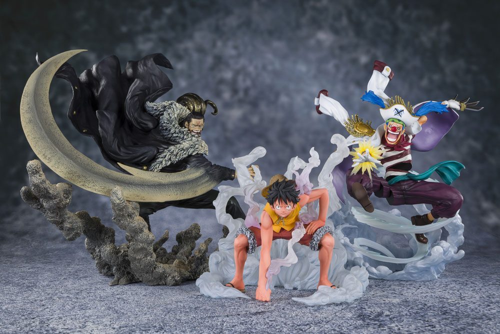 One Piece FiguartsZERO PVC Statue Monkey D. Luffy Gear 2 Summit Battle Reissue 12 cm Prizefiguren Yokina