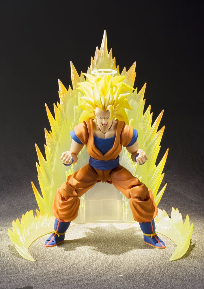 Dragon Ball Z S.H. Figuarts Actionfigur SSJ 3 Son Goku 16 cm Figmas Yokina