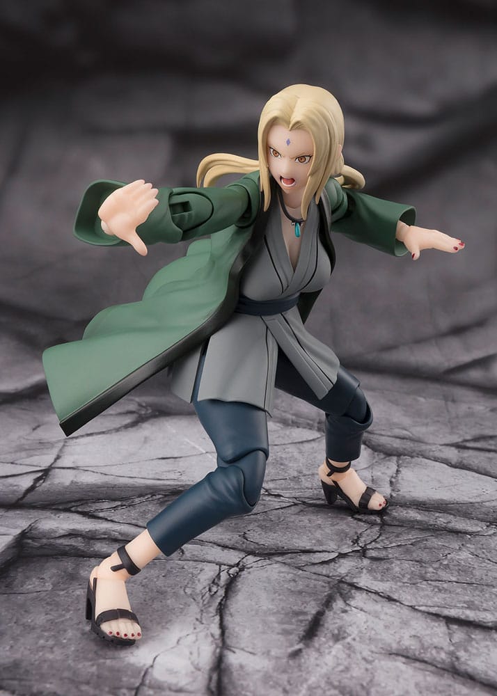 Naruto S.H.Figuarts Actionfigur Tsunade The legendary Medical Ninja 14 cm Figmas Yokina