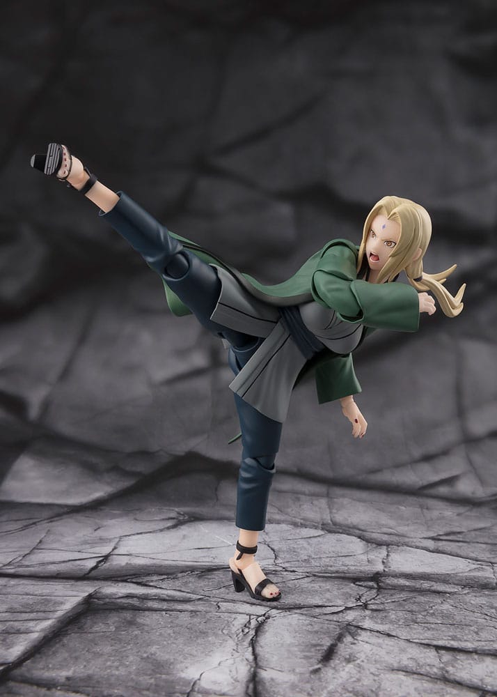 Naruto S.H.Figuarts Actionfigur Tsunade The legendary Medical Ninja 14 cm Figmas Yokina