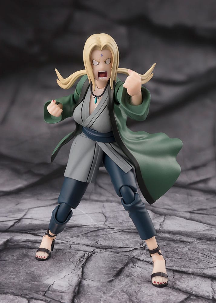 Naruto S.H.Figuarts Actionfigur Tsunade The legendary Medical Ninja 14 cm Figmas Yokina