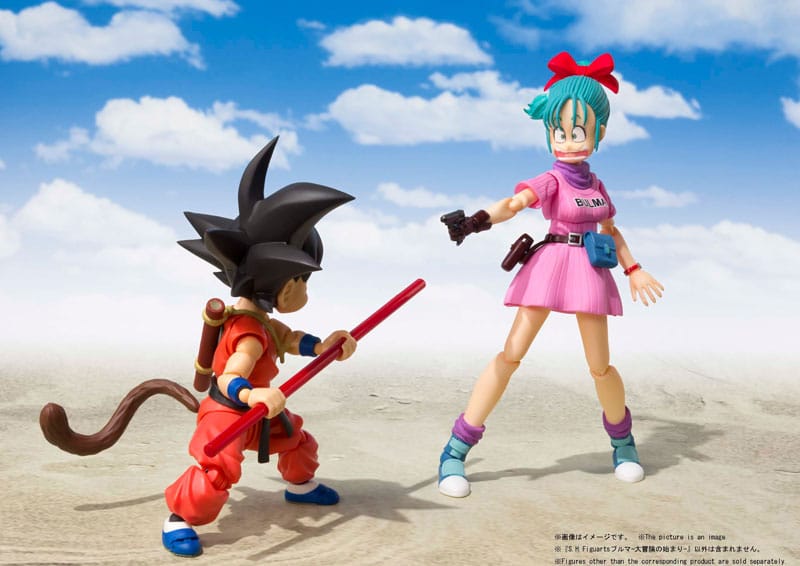 Dragon Ball S.H.Figuarts Actionfigur Bulma Adventure Begins 16 cm Figmas Yokina