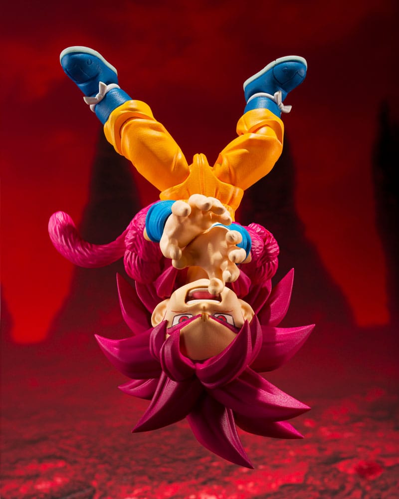 Dragon Ball Daima S.H.Figuarts Actionfigur Super Saiyan 4 Son Goku (mini) 8 cm Figmas Yokina