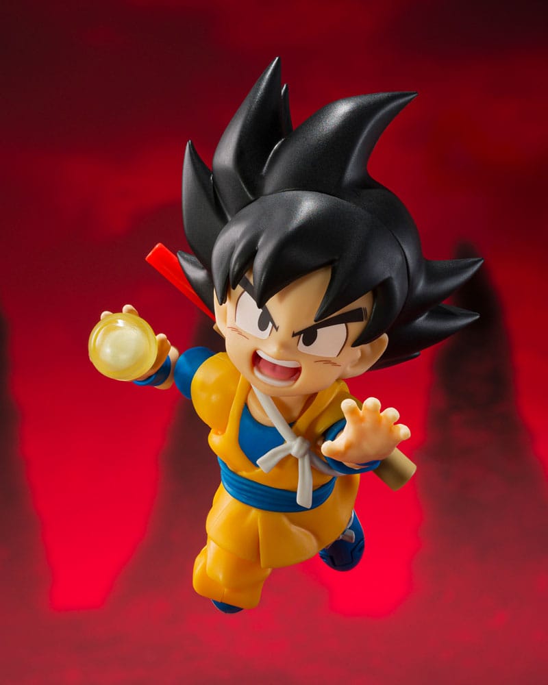 Dragon Ball Daima S.H.Figuarts Actionfigur Super Saiyan 4 Son Goku (mini) 8 cm Figmas Yokina