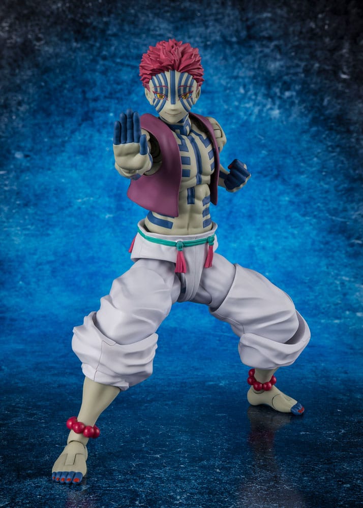 Demon Slayer: Kimetsu no Yaiba S.H.Figuarts Actionfigur Akaza 15 cm Figmas Yokina