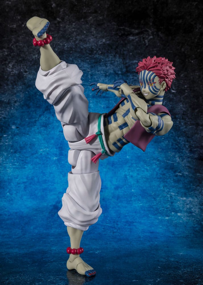 Demon Slayer: Kimetsu no Yaiba S.H.Figuarts Actionfigur Akaza 15 cm Figmas Yokina