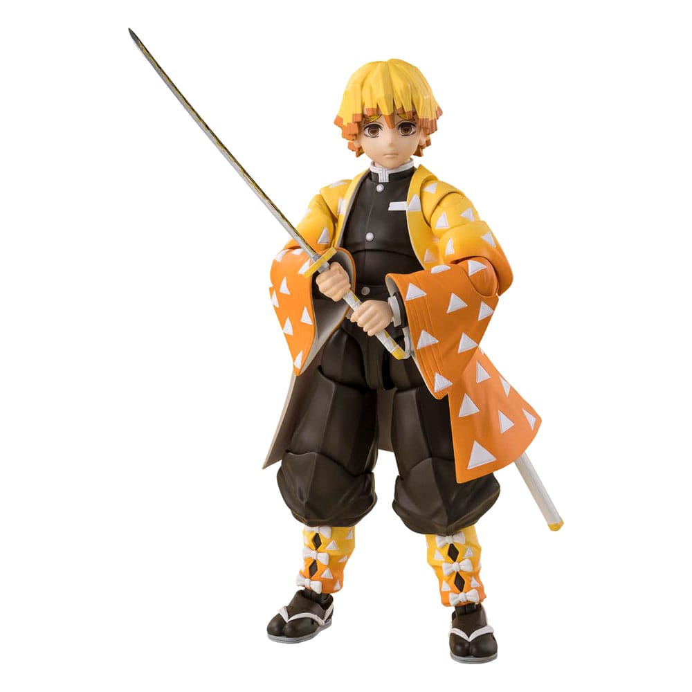 Demon Slayer: Kimetsu no Yaiba S.H.Figuarts PVC Actionfigur Zenitsu Agatsuma 14 cm Figmas Yokina