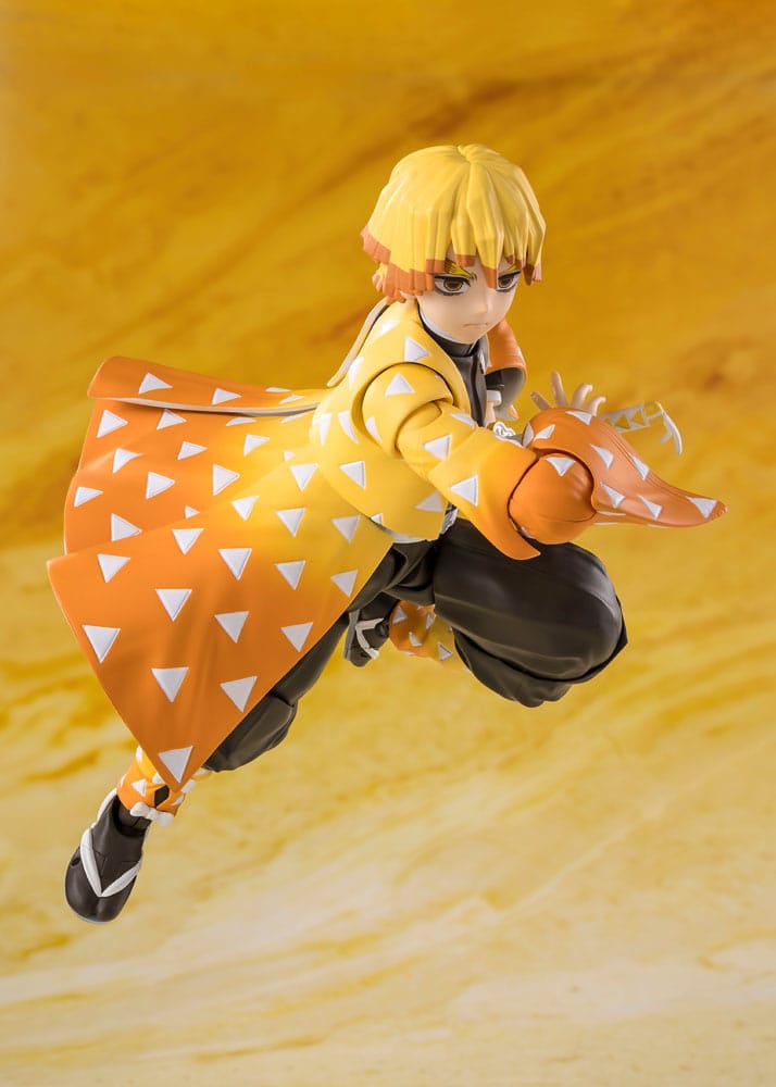 Demon Slayer: Kimetsu no Yaiba S.H.Figuarts PVC Actionfigur Zenitsu Agatsuma 14 cm Figmas Yokina