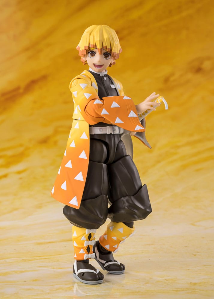 Demon Slayer: Kimetsu no Yaiba S.H.Figuarts PVC Actionfigur Zenitsu Agatsuma 14 cm Figmas Yokina