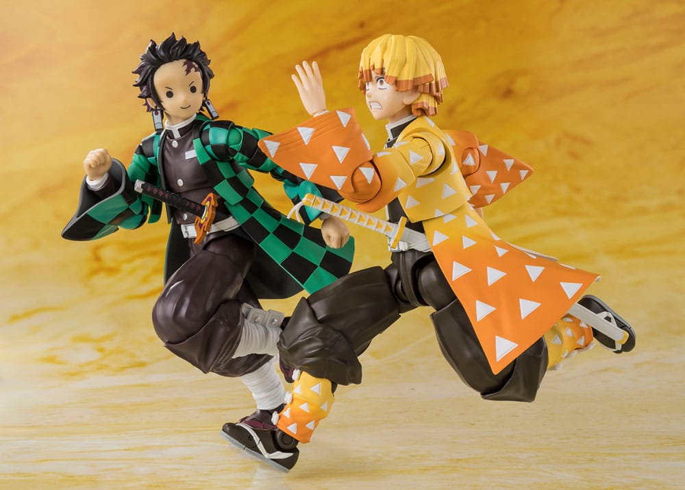Demon Slayer: Kimetsu no Yaiba S.H.Figuarts PVC Actionfigur Zenitsu Agatsuma 14 cm Figmas Yokina