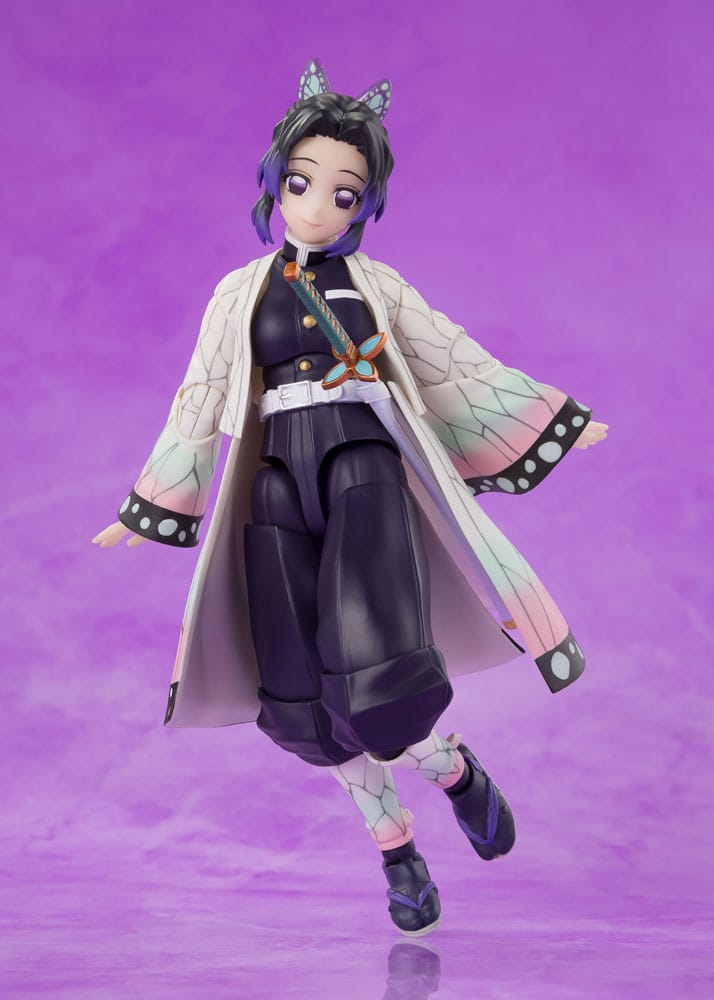 Demon Slayer: Kimetsu no Yaiba S.H.Figuarts Actionfigur Shinobu Kocho 13 cm Figmas Yokina