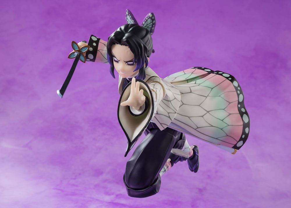 Demon Slayer: Kimetsu no Yaiba S.H.Figuarts Actionfigur Shinobu Kocho 13 cm Figmas Yokina