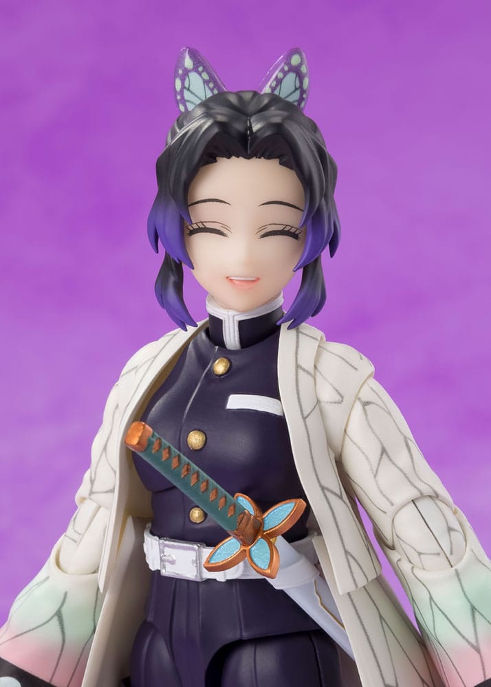 Demon Slayer: Kimetsu no Yaiba S.H.Figuarts Actionfigur Shinobu Kocho 13 cm Figmas Yokina
