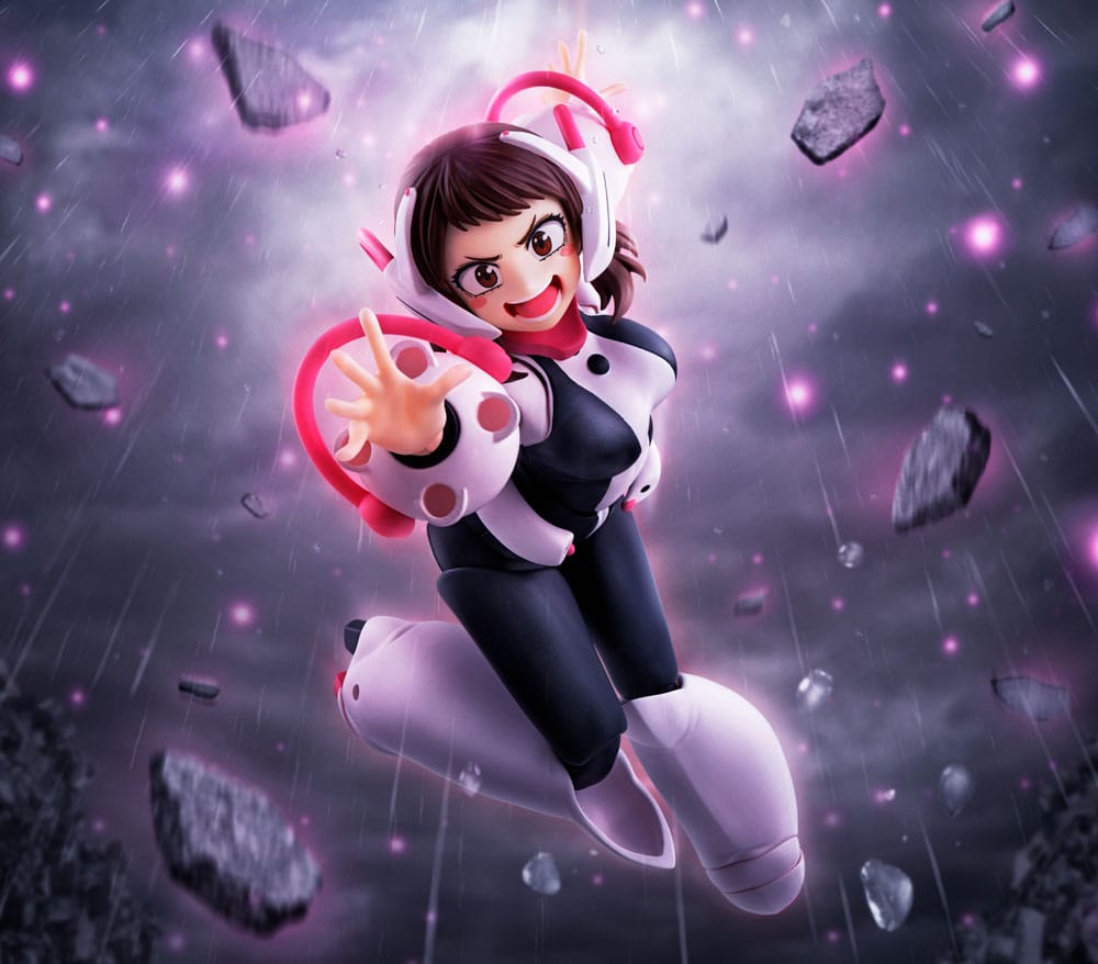My Hero Academia S.H. Figuarts Actionfigur Ochaco Uraraka 13 cm Figmas Yokina