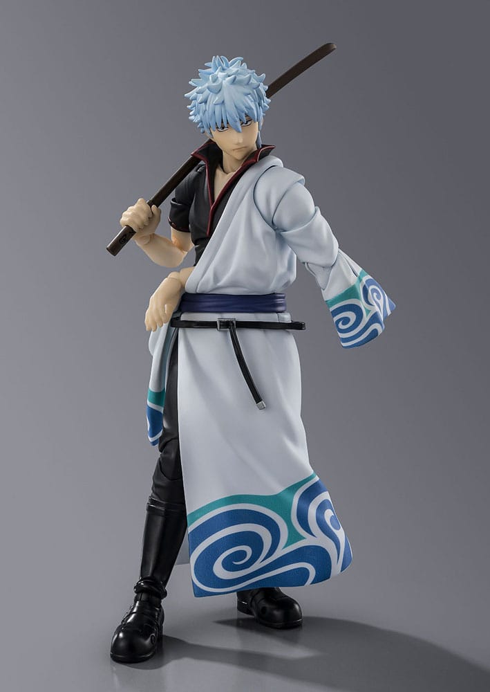 Gintama S.H.Figuarts Actionfigur Sakata Gintoki 15 cm Figmas Yokina