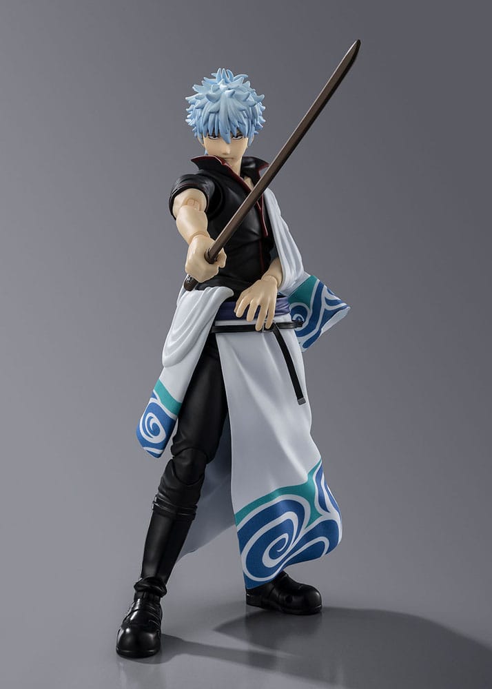 Gintama S.H.Figuarts Actionfigur Sakata Gintoki 15 cm Figmas Yokina