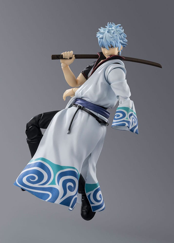 Gintama S.H.Figuarts Actionfigur Sakata Gintoki 15 cm Figmas Yokina