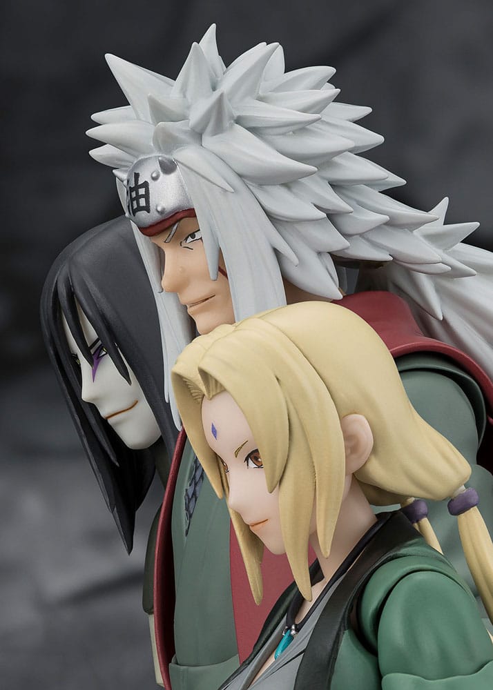 Naruto S.H.Figuarts Actionfigur Jiraiya Hidden Leaf Heroic Master Sage (Sage Mode Set) 17 cm Figmas Yokina