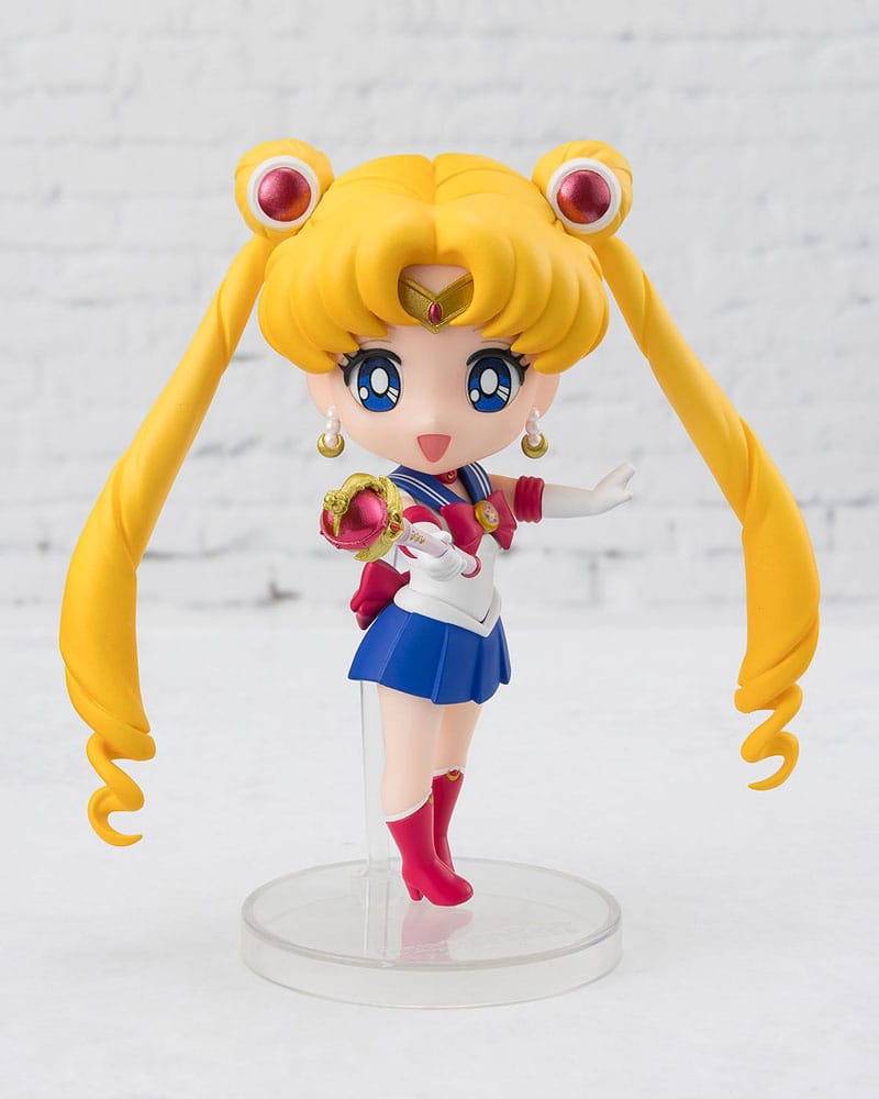 Pretty Guardian Sailor Moon R mini Actionfigur Sailor Moon Crystal Star Compact Edition 9 cm Figmas Yokina