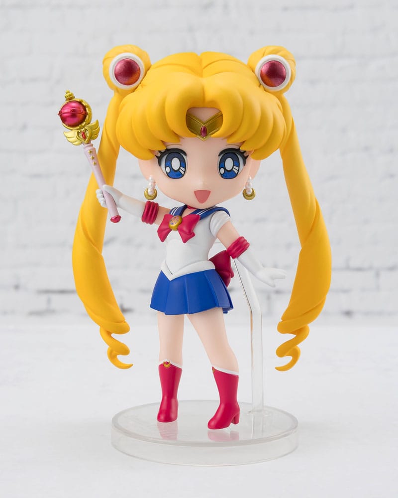 Pretty Guardian Sailor Moon R mini Actionfigur Sailor Moon Crystal Star Compact Edition 9 cm Figmas Yokina