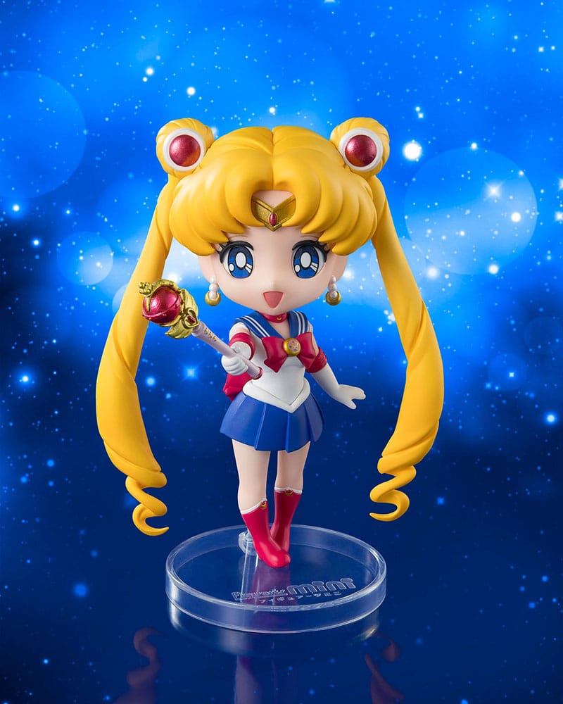 Pretty Guardian Sailor Moon R mini Actionfigur Sailor Moon Crystal Star Compact Edition 9 cm Figmas Yokina