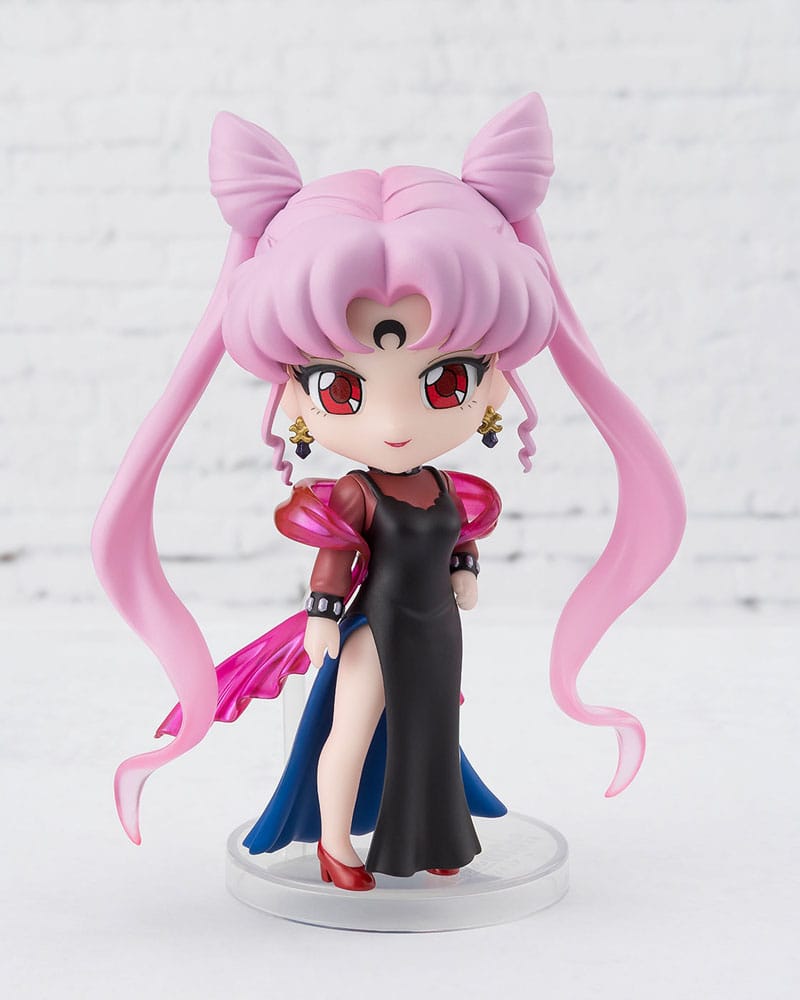 Pretty Guardian Sailor Moon R mini Actionfigur Black Lady 9 cm Figmas Yokina