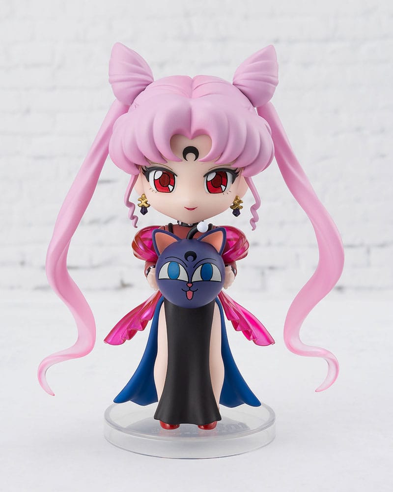 Pretty Guardian Sailor Moon R mini Actionfigur Black Lady 9 cm Figmas Yokina